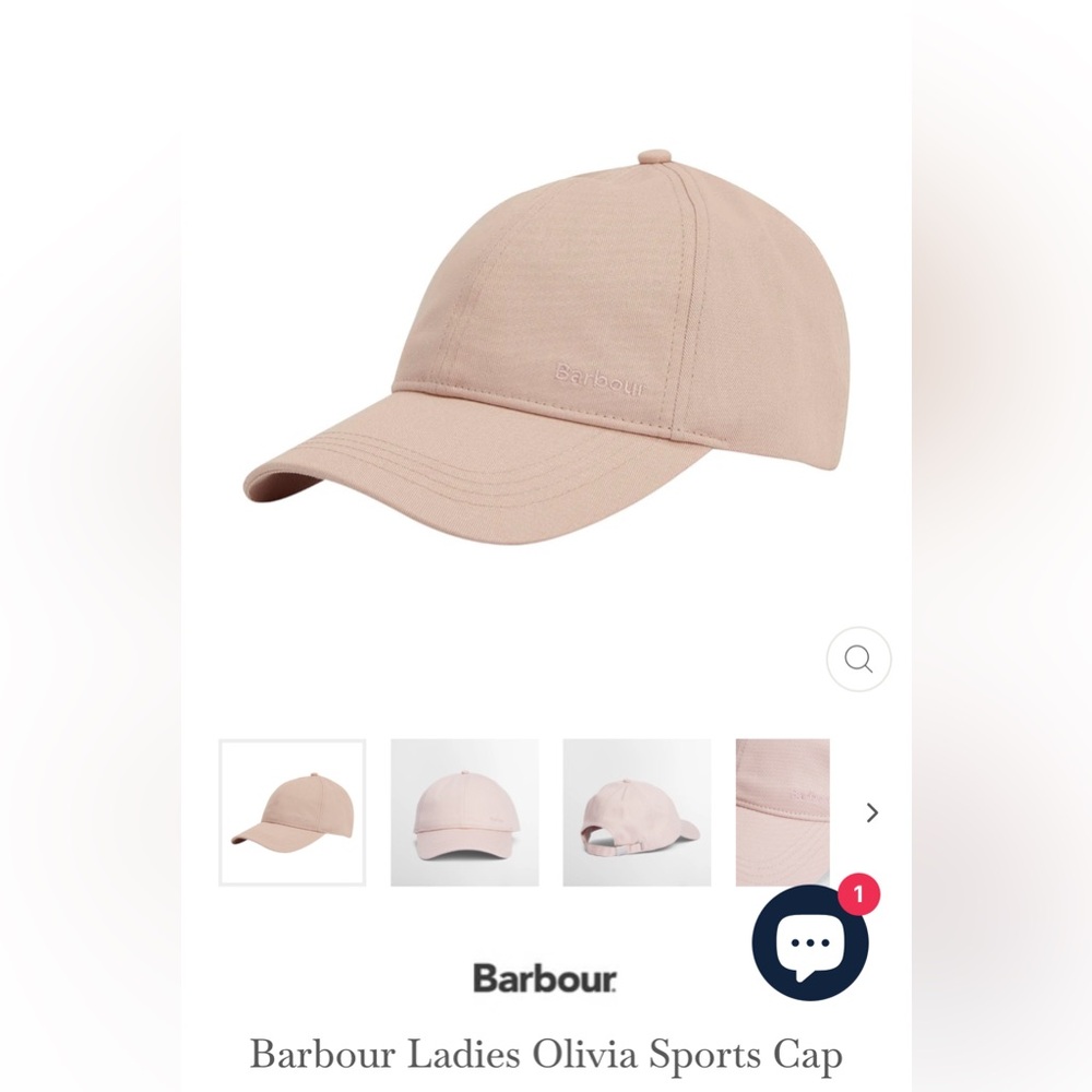 Barbour Olivia Ladies Sports cap / NWT